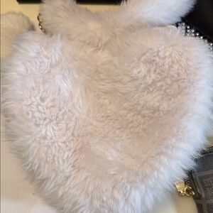 Heart Plush Bag